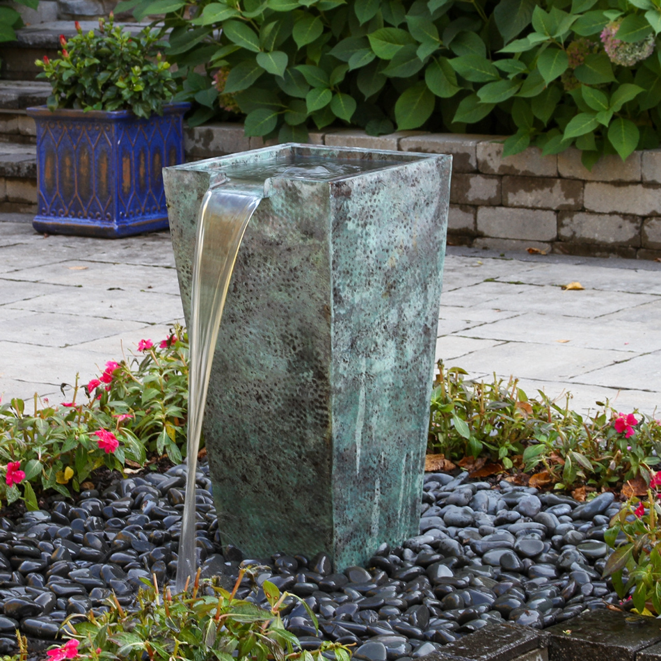 Blue Thumb Single Tapered Square Urn Kit