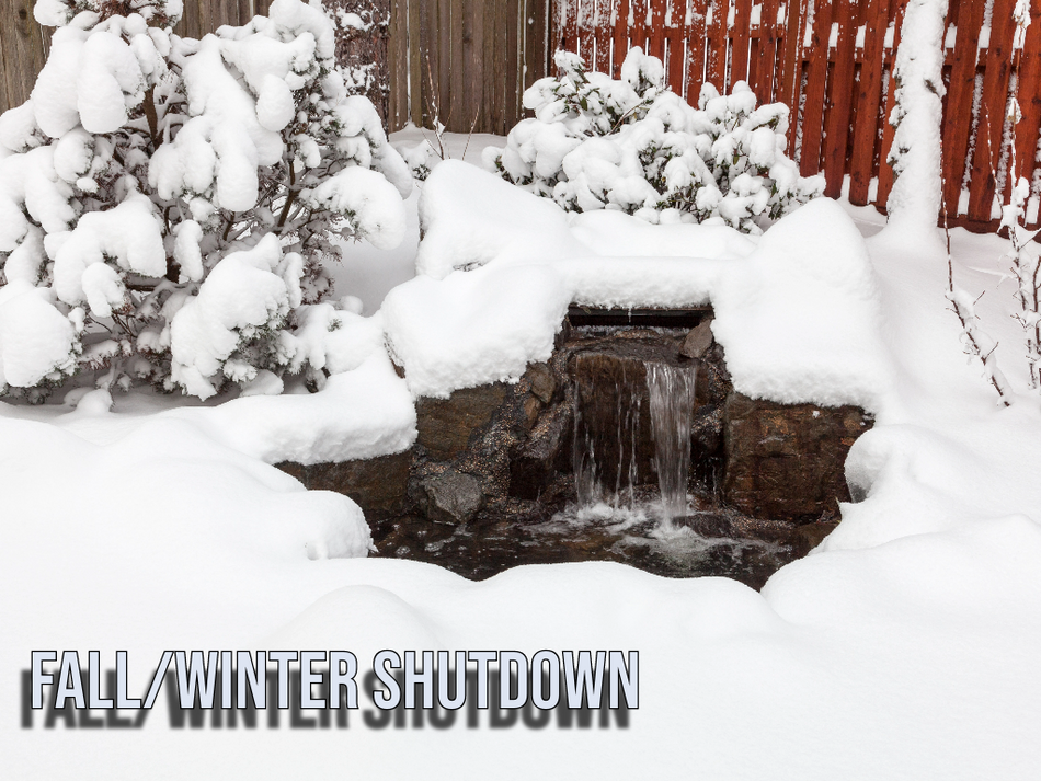 PondScape Basic Winter Shut Down Plus