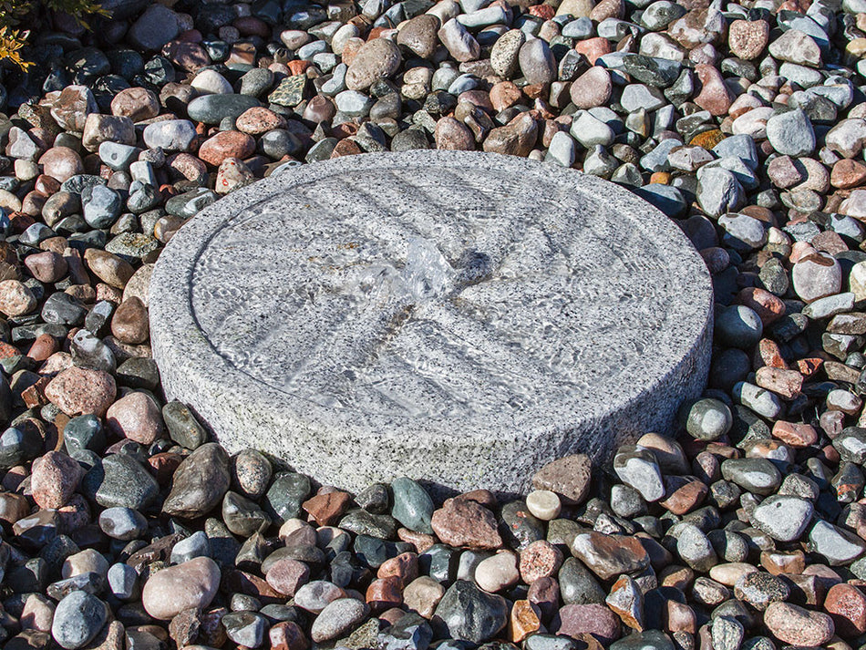 Blue Thumb Millstone Fountain Kit - Angled Style