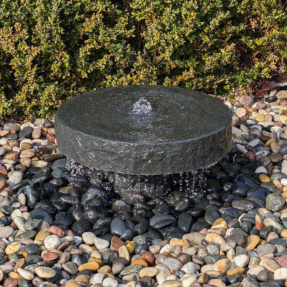 Blue Thumb Dia Black Millstone Fountain Kit