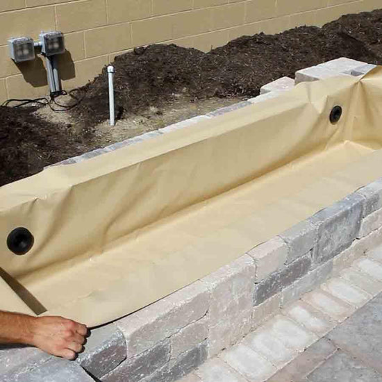 Atlantic 4' x 8' Rectangular Flexible Fountain Basin