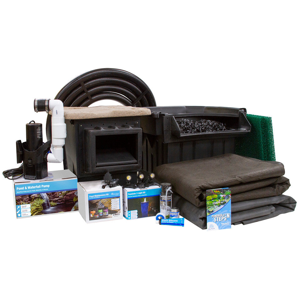 Blue Thumb Pond-less Waterfalls Elite Small 14" Cascading Falls Kit - Thumbnail 3