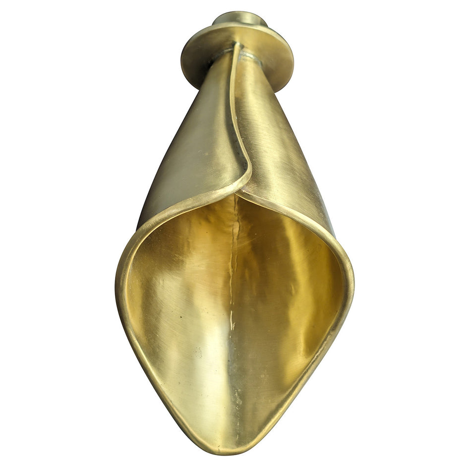 Blue Thumb Brass Flower Spout