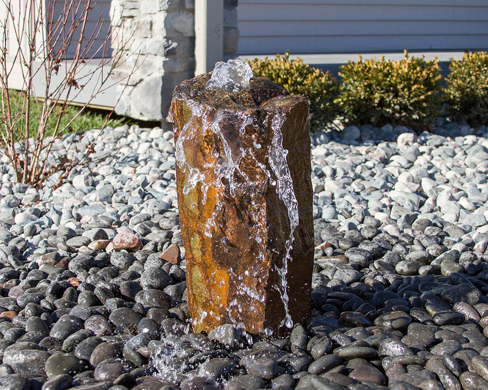 Blue Thumb Small Rustic Basalt Fountain Kit - 18"