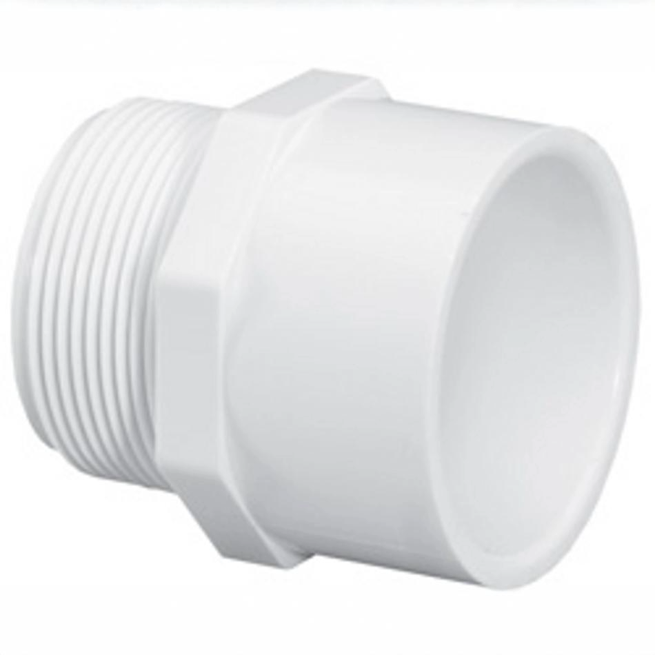 PVC Male Adapter (MPT x SLP) 1"