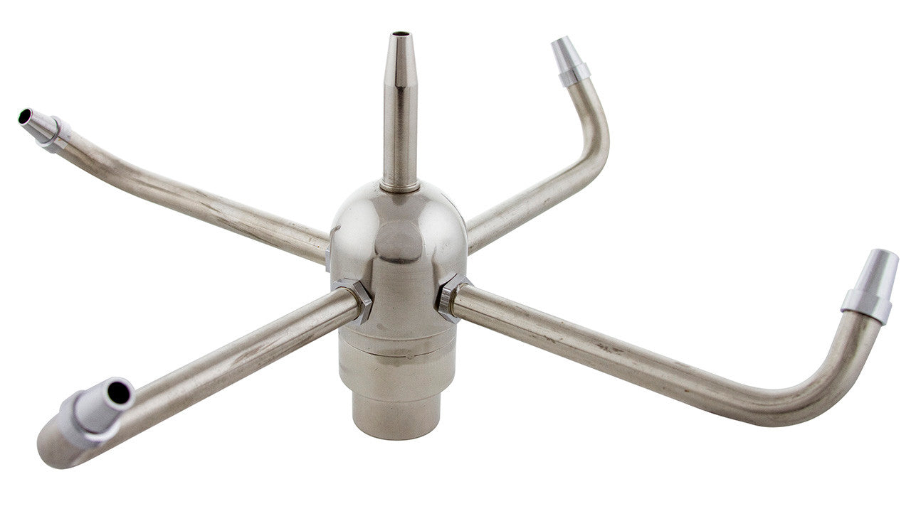 Blue Thumb Stainless Steel Rotating Fountain Nozzle