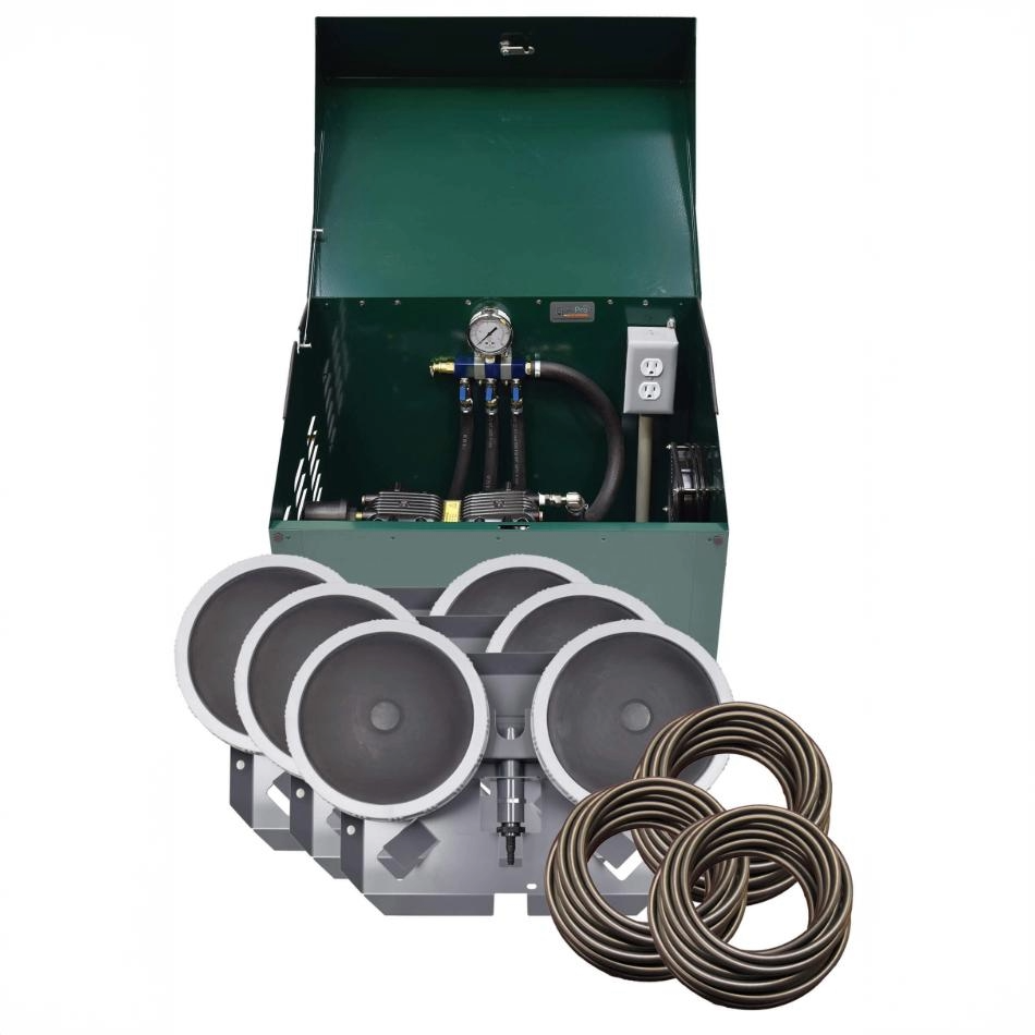 EasyPro PA66W Rocking Piston Pond Aeration System- 1/2 HP Kit with Quick Sink Tubing