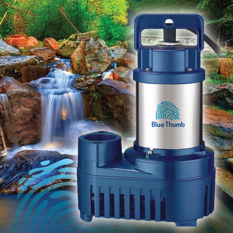 Blue Thumb Stainless Steel Pumps
