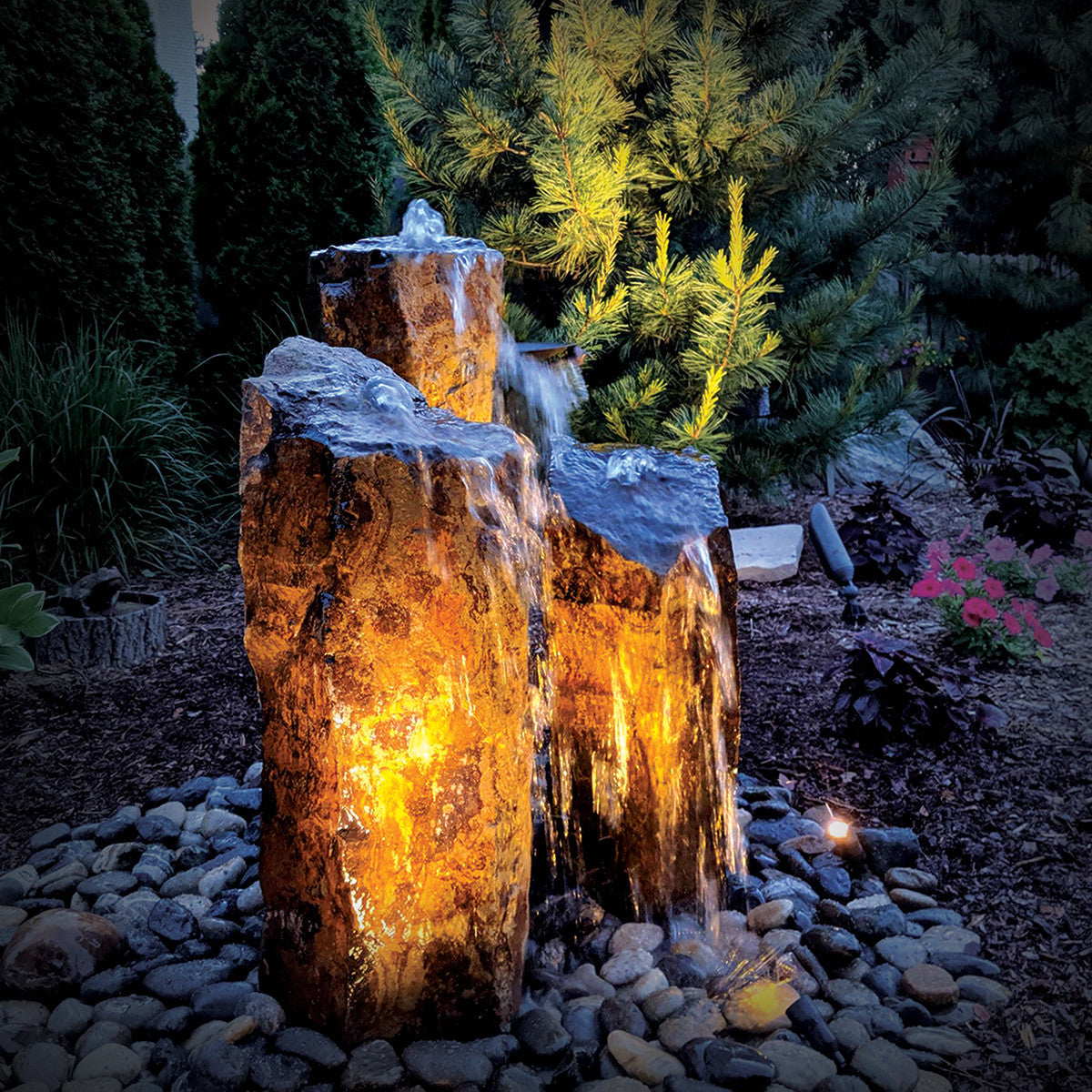 Blue Thumb IllumiGlow Fountain Ground Lighting Kit - Thumbnail 4