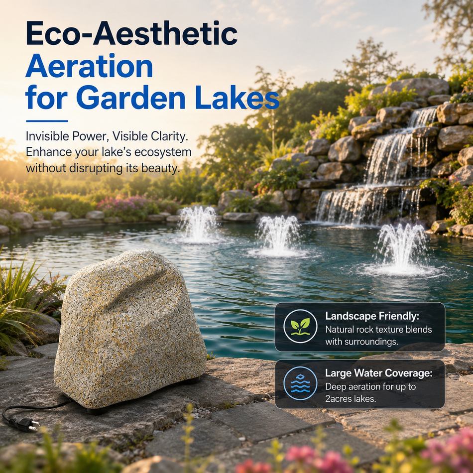 Pondscape Faux Rock Aeration System