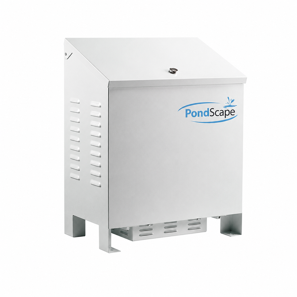 Pondscape Aeration System with Locking Steel Cabinet