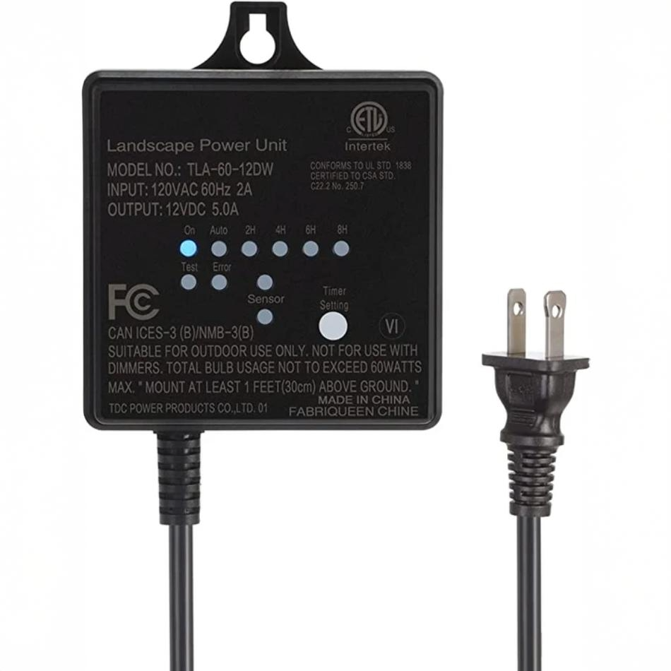 PondScape 60 Watt Transformer w/Photocell