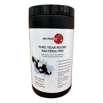 Koi Pharma Pure Year Round Pro Bacteria 3 in 1 Cleaner, Clarifier, & Disease Control