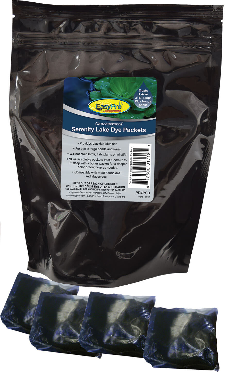 EasyPro Concentrated Pond Dye WSP 4 Pack