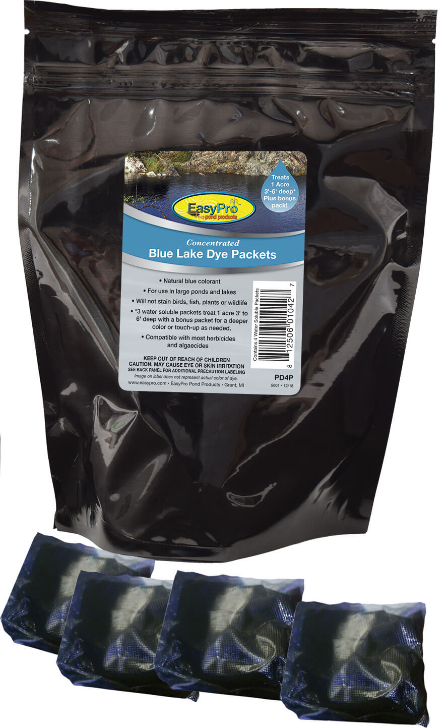EasyPro Concentrated Pond Dye WSP 4 Pack