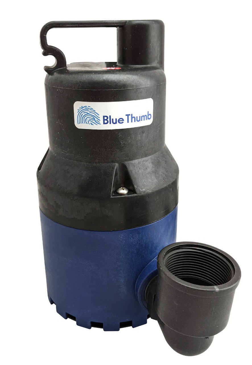 Blue Thumb Clear Water Pump 1800-4200gph